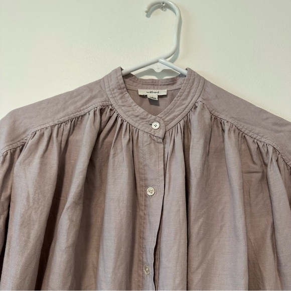 Aritzia Wilfred Bertillon Blouse top shirt size small oversized - Picture 4 of 7